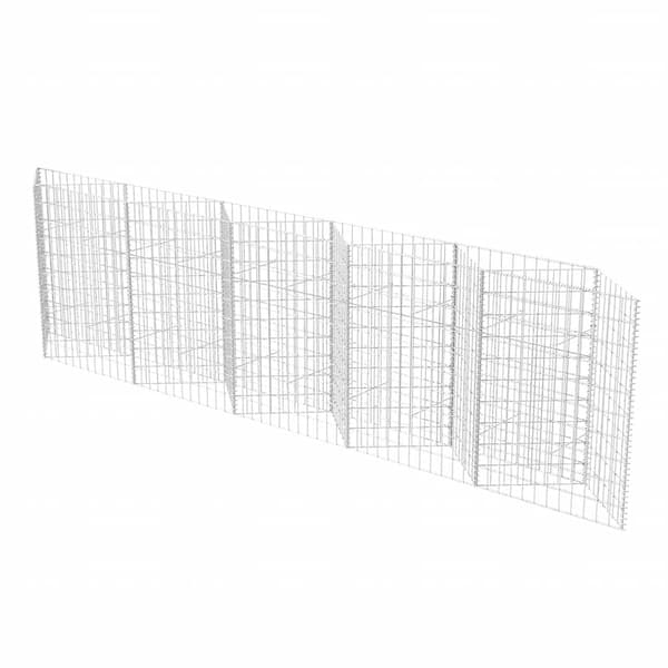 Gabionkorg galvaniserat stål 300x30x100 cm