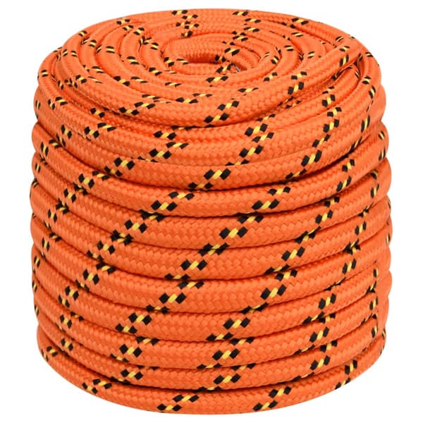 Båtlina orange 18 mm 25 m polypropylen