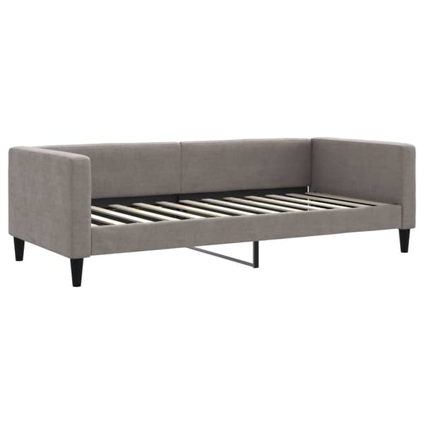 Dagbädd taupe 90x200 cm tyg