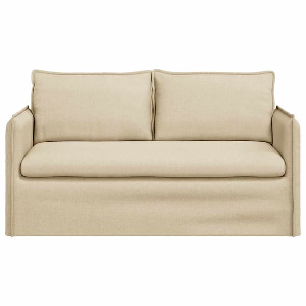 Soffa Kräm 156 x 82 x 85 cm tyg