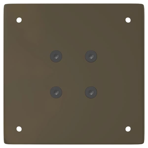 Konsolbordsben 4 st naturstål 72 cm stål