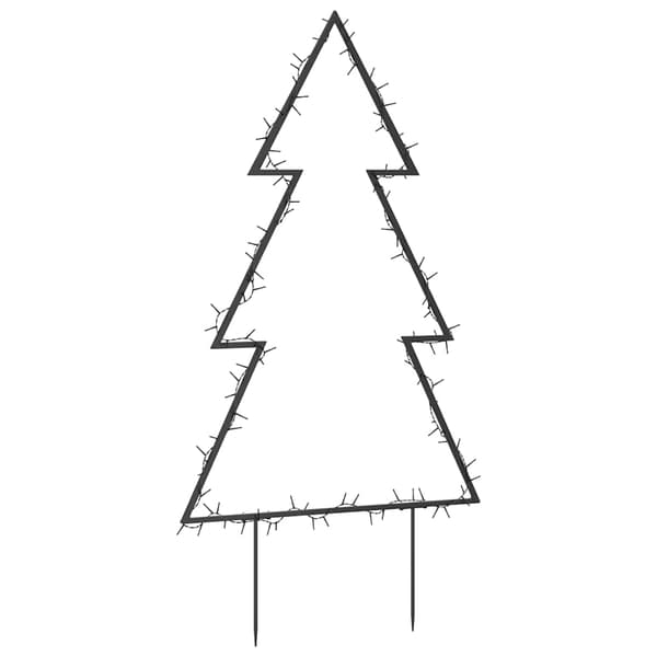 Julträd med spett 115 LEDs 90 cm