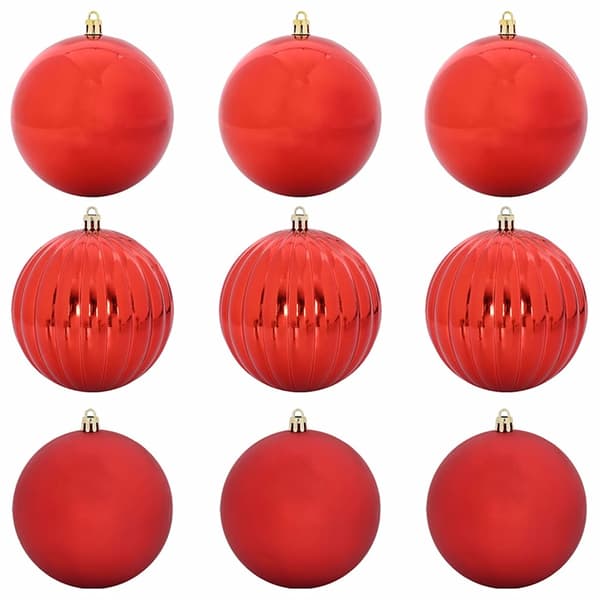 Julkula Set XL 9 pcs Röd Plast