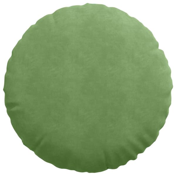 Sittkuddar 2 pcs Ljusgrön Ø60 x 21 cm Sammet