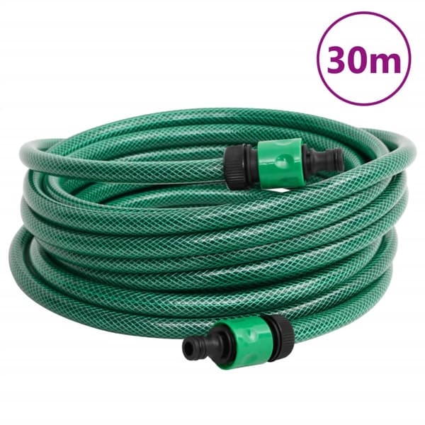 Slangvagn med 30 m slang PVC