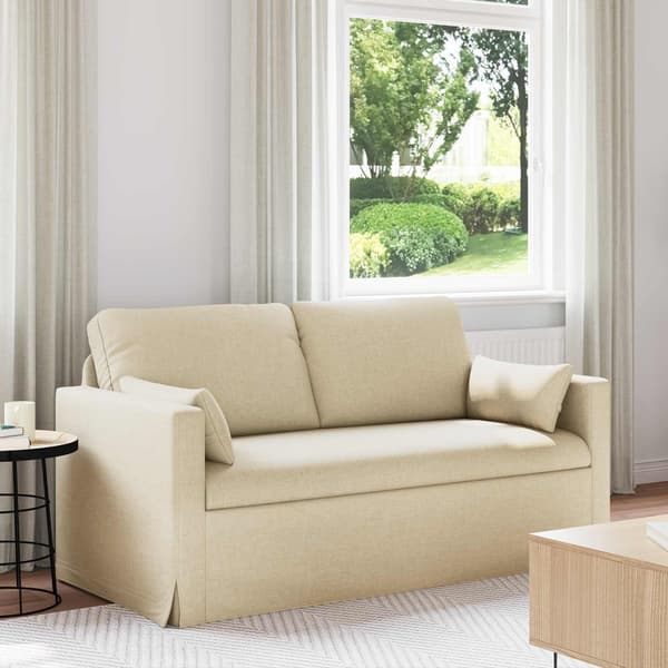 Soffa Kräm 158 x 78 x 80 cm tyg