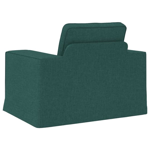 Soffa Mörkgrön 103 x 80 x 82 cm tyg