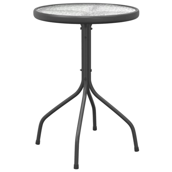 Trädgårdsbord Ø50x71 cm stål antracit