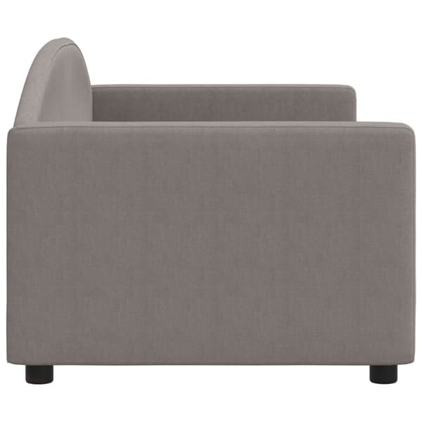 Dagbädd taupe 80x200 cm tyg