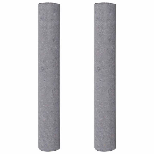 Halkfria målardukar 2 st 10 m 220 g/m² grå