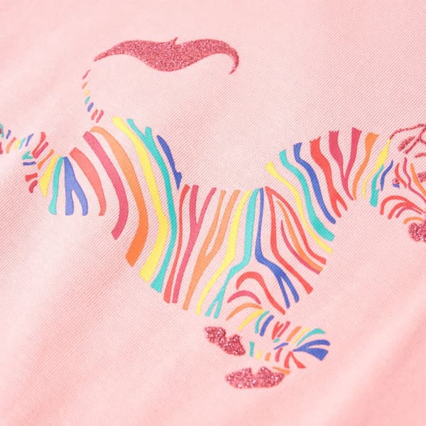 T-shirt för barn rosa 116