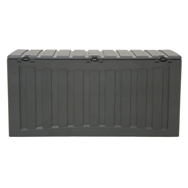 Dynbox svart 118x53x57 cm polypropen