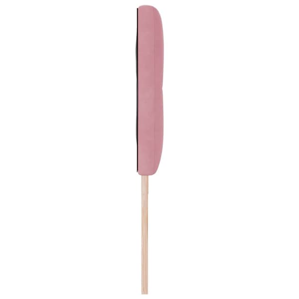 Huvudgavel Rosa 180 cm Sammet