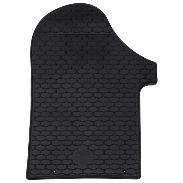 Bilmatta 2 pcs Svart Gummi