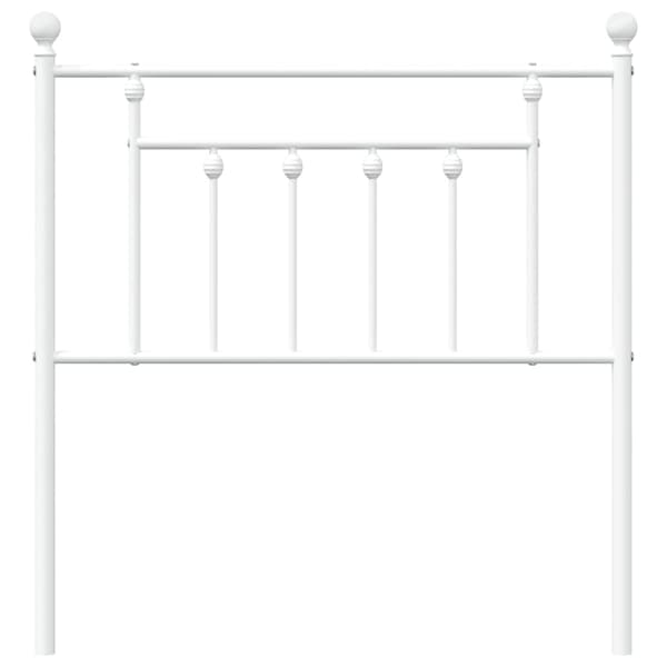 Ersättningsgavel metall vit 80 cm