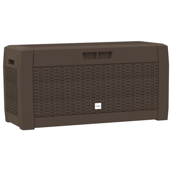 Dynbox brun 119x48x60 cm polypropen