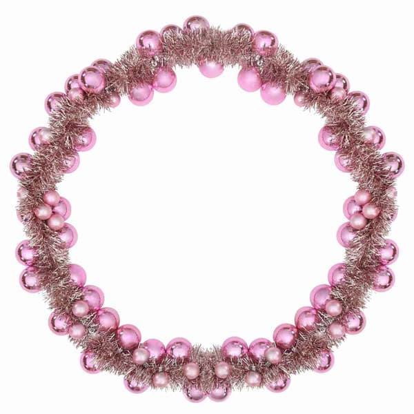 Julkulagirland Rosa 186 cm Polystyren