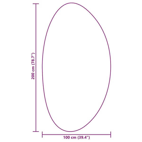 Matta HUARTE Gräddvit 100 x 200 cm Polyester