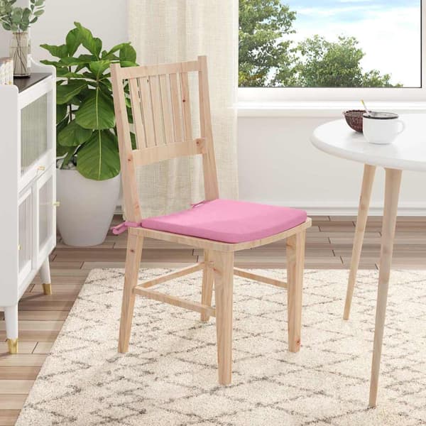 Sittkuddar 4 pcs Rosa 40 x 40 x 3 cm tyg