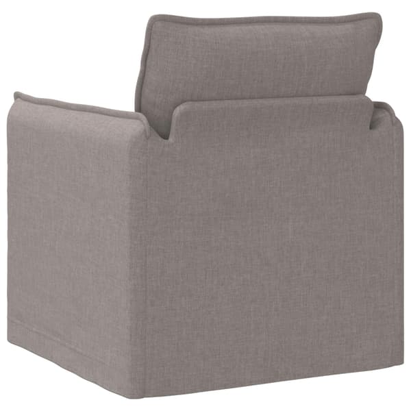 Soffa Taupe 75 x 82 x 85 cm tyg