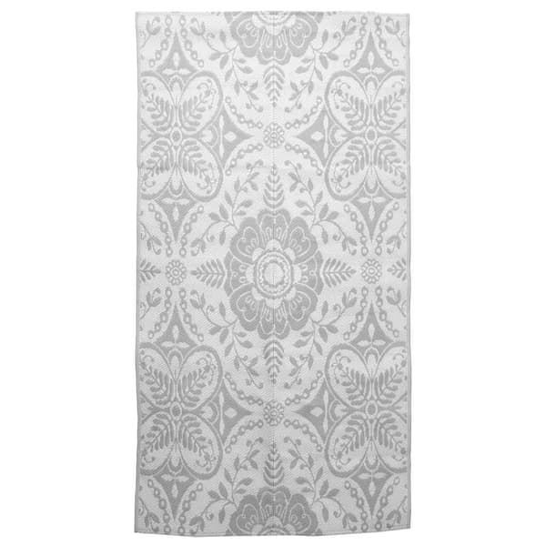 Utomhusmatta ARAKIL ljusgrå 160x230 cm PP