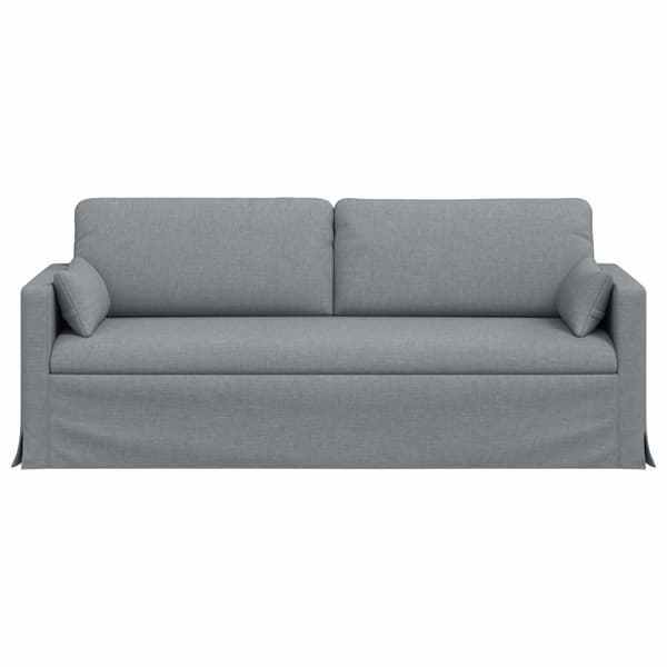 Soffa Ljusgrå 78 x 78 x 80 cm tyg