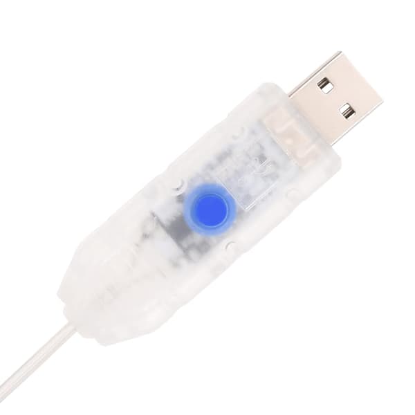 Plastgran pop-up 100 LED vit 150 cm