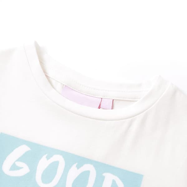 T-shirt för barn ecru 140