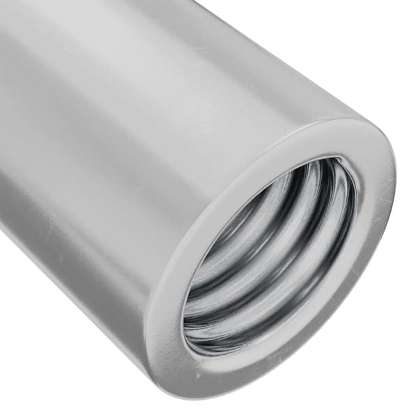 Låsmutter 2 pcs Silver M6 x 25 mm Stål