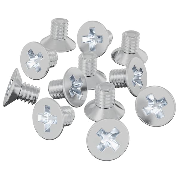 Försänkta huvudsättningar 32727 pcs Silver Järn