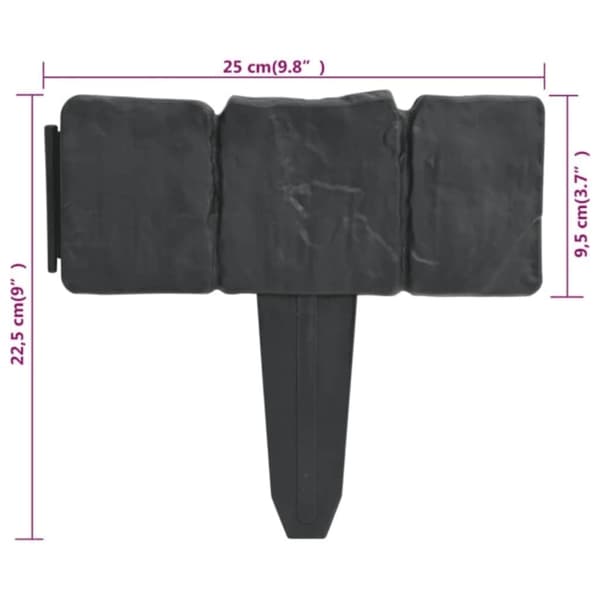 Rabattkant plast stendesign 41 st 10 m