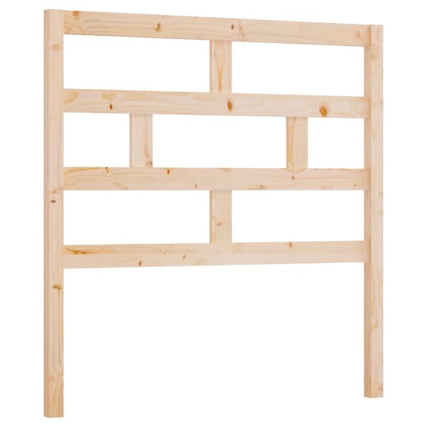 Sänggavel 96x4x100 cm massiv furu