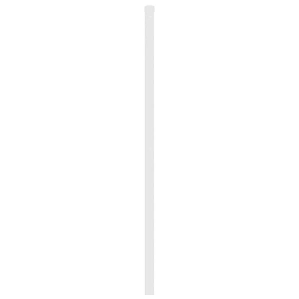 Ersättningsgavel metall vit 180 cm