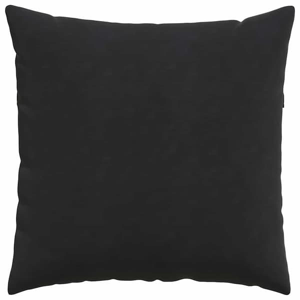 Sofakuddar 2 pcs Svart 60 x 60 cm Kordread tyg