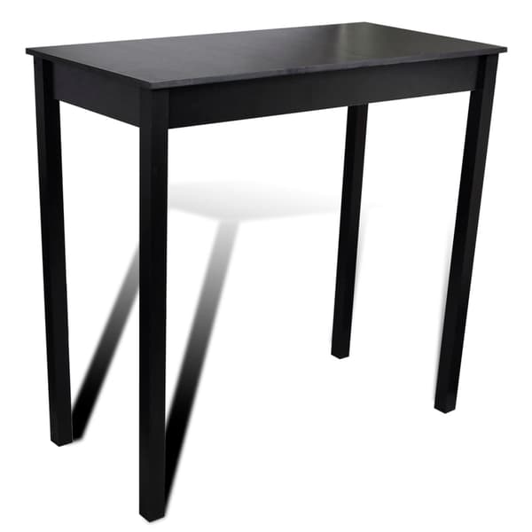 Barbord med 2 st barstolar svart