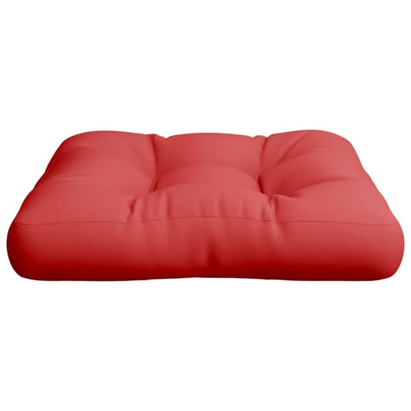 Palldyna röd 60x60x12 cm tyg