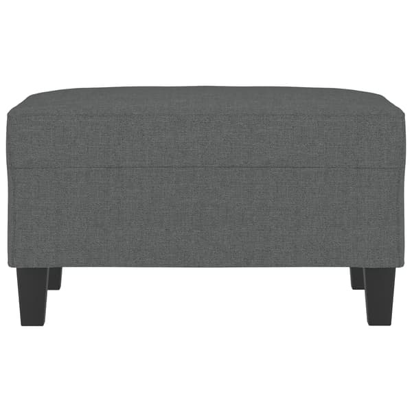 Fotpall mörkgrå 70x55x41 cm tyg