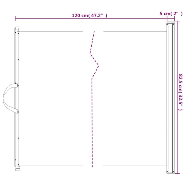 Infällbar husdjursgrind vit 82,5x125 cm