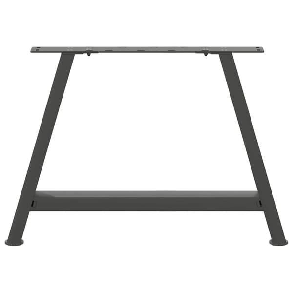 Soffbordsben A-formade 2 st antracit 70x(42-43) cm stål
