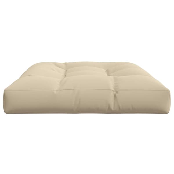 Palldyna beige 120x80x12 cm tyg