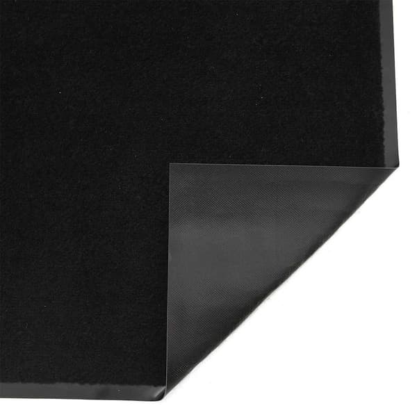 Dörrmatta svart 115x500 cm