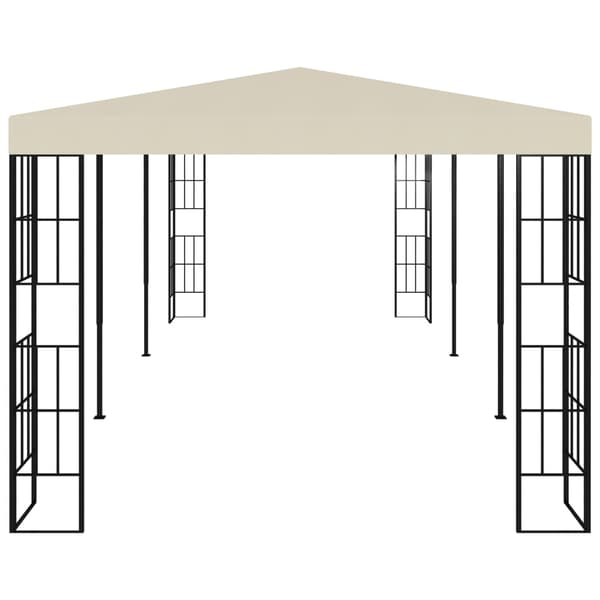 Paviljong 3x6 m gräddvit