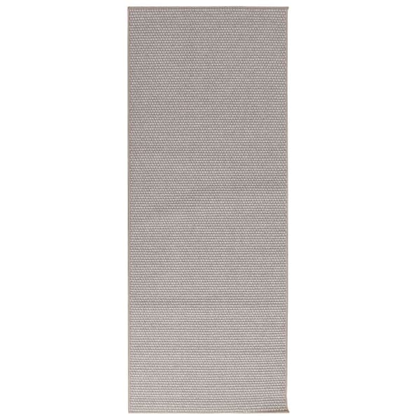 Områdesmattor Rektangulär LUGO Taupe 80 x 200 cm Polyester
