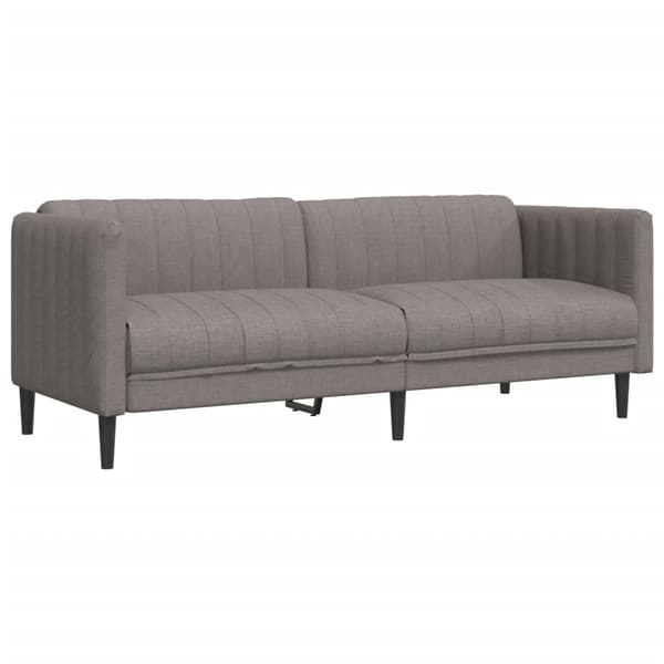 Soffa 3-sits taupe tyg