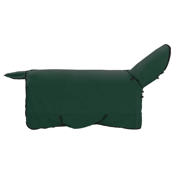 Hästdyna Fullt mörkgrön 155 cm Polyester Fleece