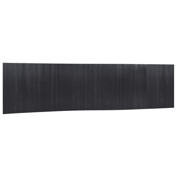 Rumsavdelare grå bredd 800 cm höjd 165 cm bambu