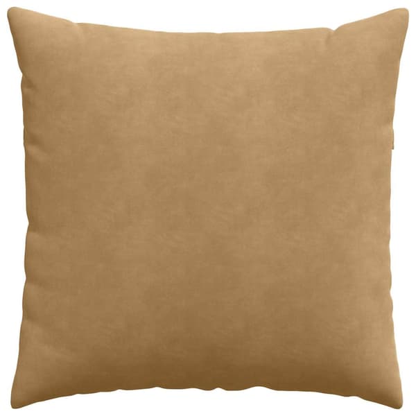 Sofakuddar 2 pcs Brun 80 x 80 cm Kordread tyg