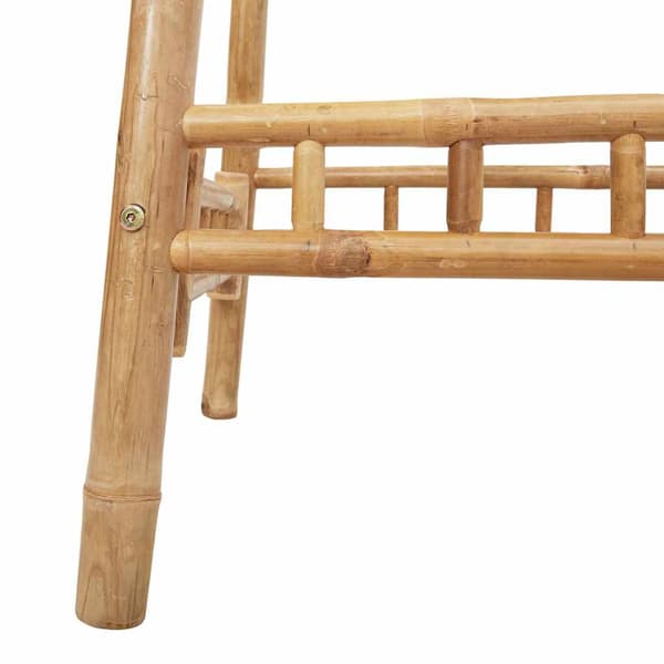 Barbord för utomhusbruk runt Ø55x100 cm bambu