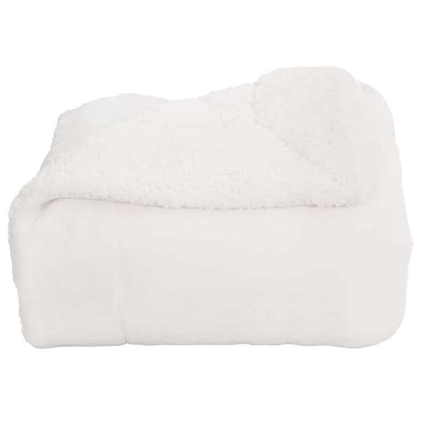 Kastfilt Vit 220 x 240 cm Fleece