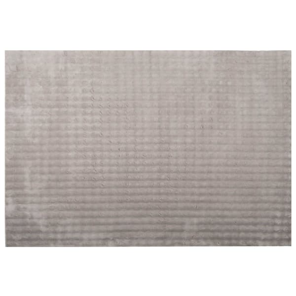 Områdesmattor Rektangulär SIROLO Sand 200 x 140 cm Polyester